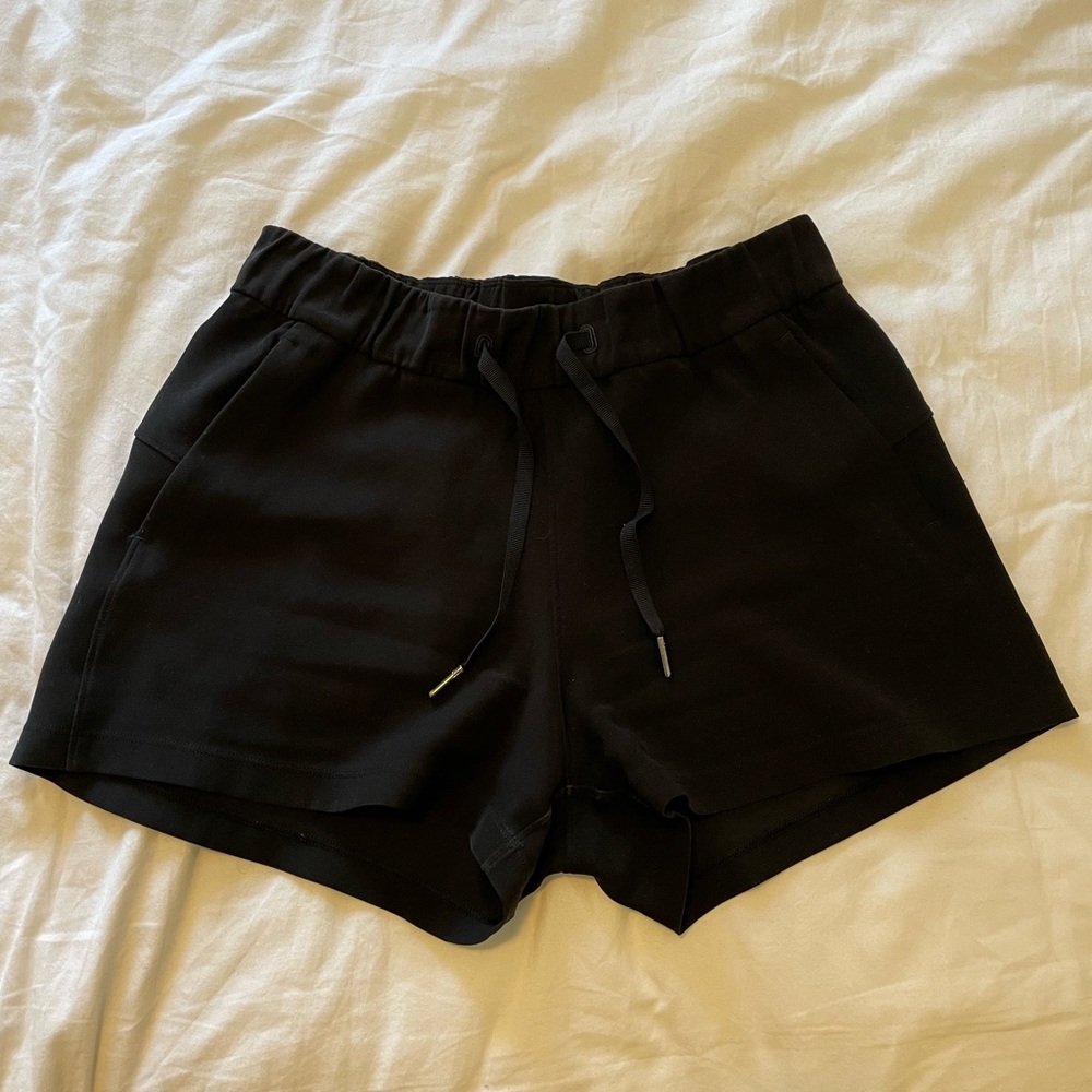 Women's Black Casual Shorts